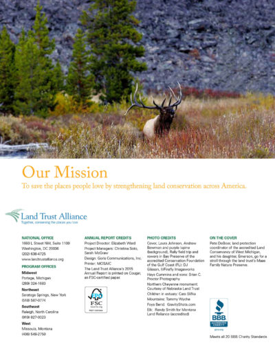 Land Trust Alliance: Annual Report