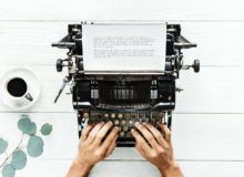Hands at a Typewriter